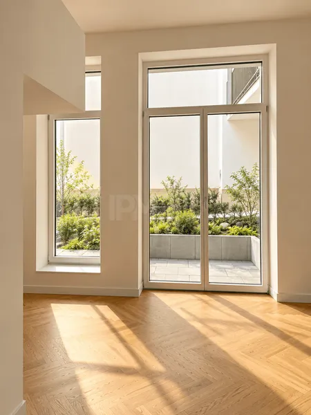 Besondere 1-Zimmer-Neubauwohnung mit Empore und Terrasse — photo 1